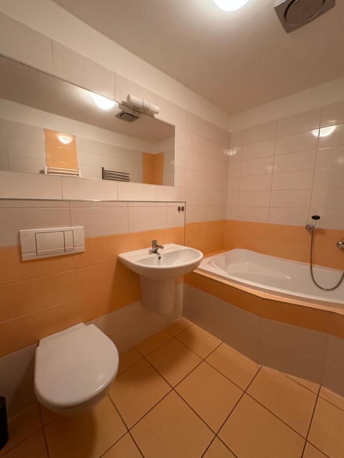 Apartman Ab Kryte Parkovani Zdarma เชสเกบูดิเยโจวิตเซ ภายนอก รูปภาพ